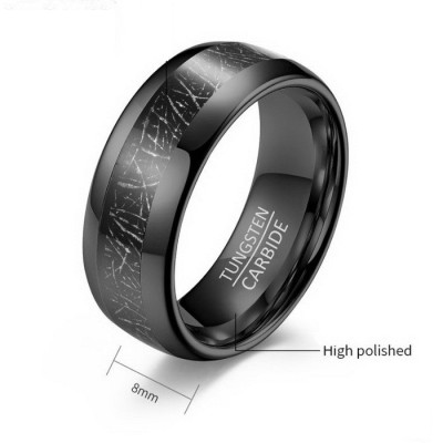 Wolfram- und Carbonring für Herren | SR102657