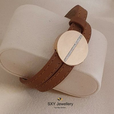 Дамски комплект от кожа и стомана  | SS202019